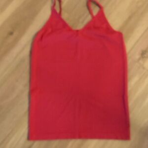 Red Women’s V-Neck Cami Top